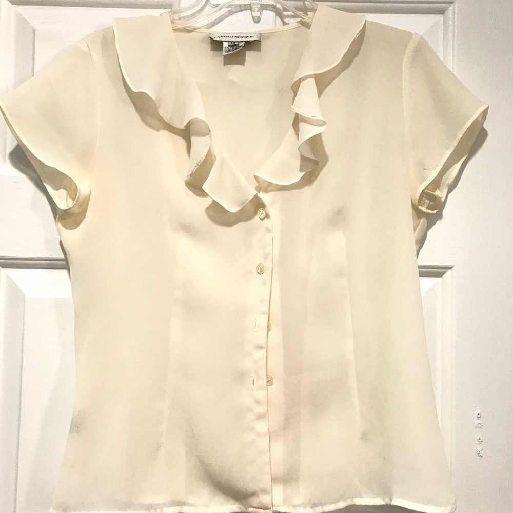 Tan blouse
